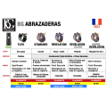 Abrazadera y boquillero BG L16 Standard para saxo sopranino - Abrazaderas